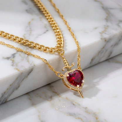 LOVE & WAR - TRANSFORMING NECKLACE